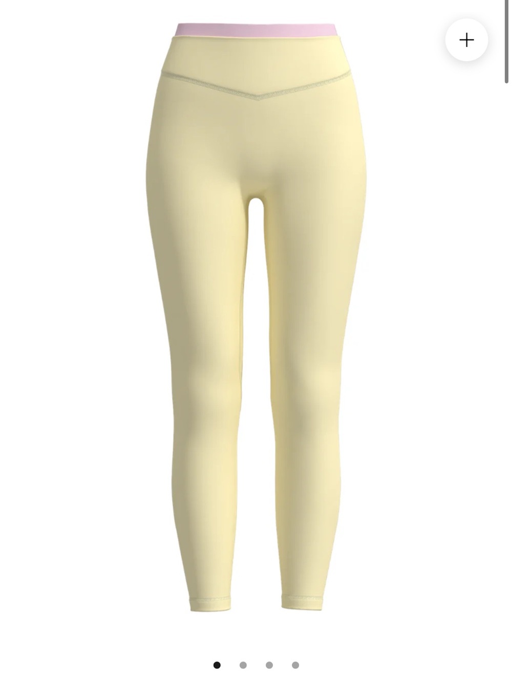 NWT Liaison the Label Layered Sculpt Pant V2 - Daylight & Soft Pink Leggings